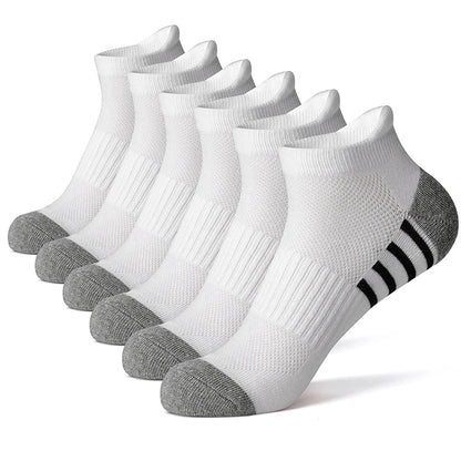 Cotton Ankle Socks - 612 Pairs Sports Short Socks for Men  Women Breathable Summer Running Socks - ZOOMNSTORE