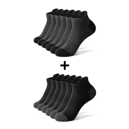 Cotton Ankle Socks - 612 Pairs Sports Short Socks for Men  Women Breathable Summer Running Socks - ZOOMNSTORE
