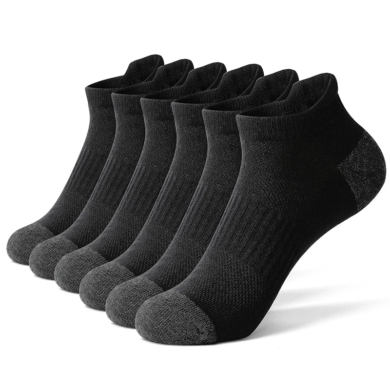 Cotton Ankle Socks - 612 Pairs Sports Short Socks for Men  Women Breathable Summer Running Socks - ZOOMNSTORE