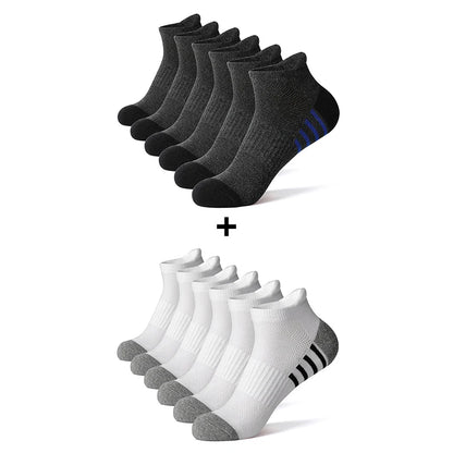 Cotton Ankle Socks - 612 Pairs Sports Short Socks for Men  Women Breathable Summer Running Socks - ZOOMNSTORE