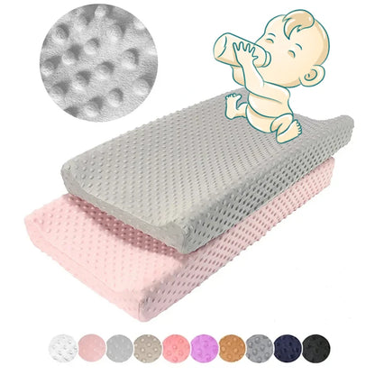 Soft and Breathable Cotton Baby Crib and Baby Changing Pad Protective Cover Suitable for Baby Shower  Diaper Changing Pad Cover - ZOOMNSTORE