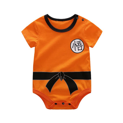 Cotton Baby Jumpsuit - Infant Boys Romper 0-18 Months | Soft Knit Short Sleeve Bodysuit - ZOOMNSTORE
