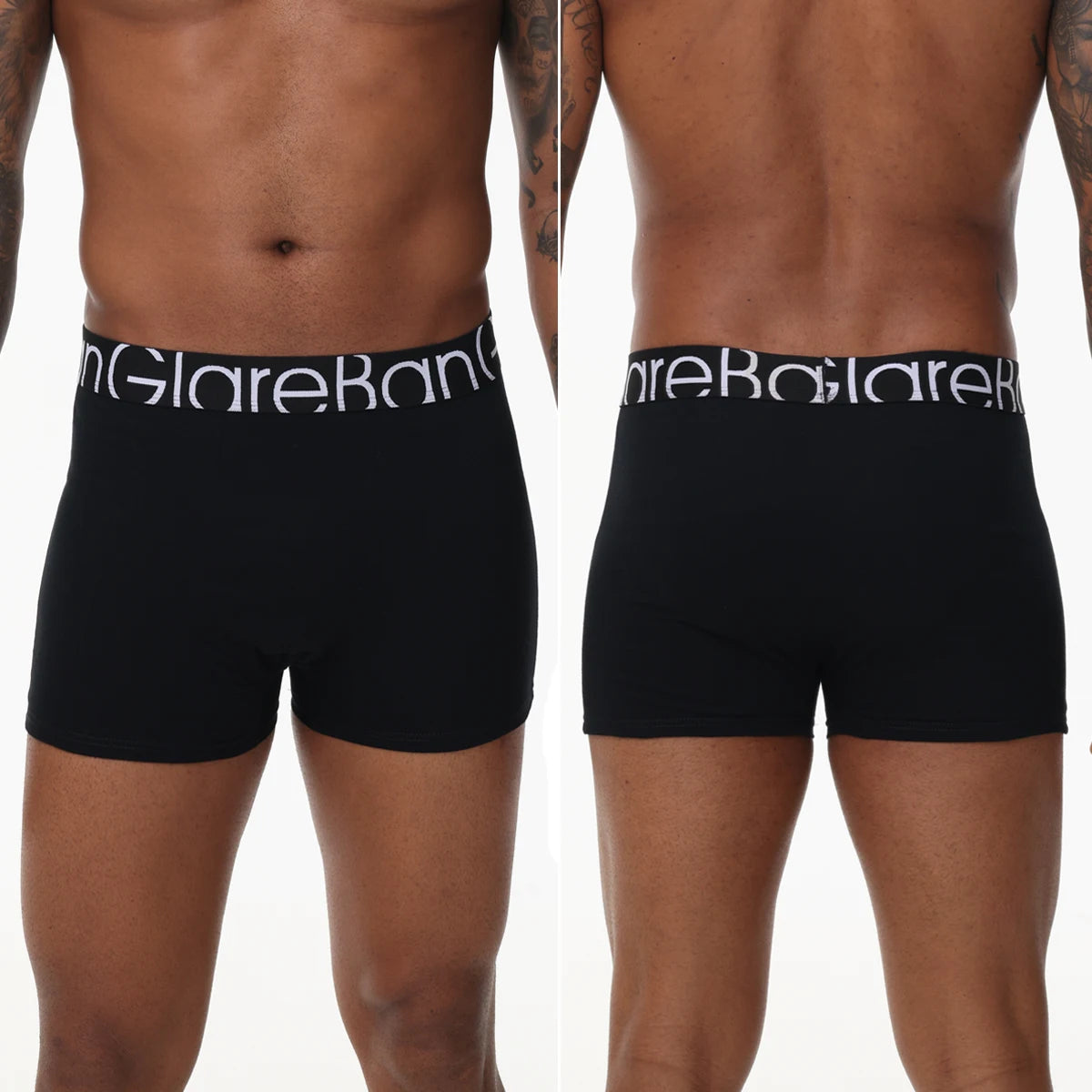 Cotton Boxer Briefs - 6pcs Pack Men's Breathable Underwear With Elastic Waistband - ZOOMNSTORE