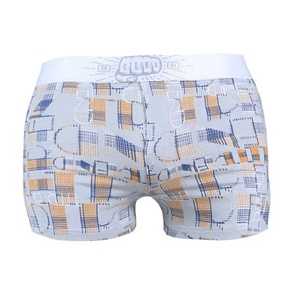 Cotton Boxer Shorts - Men's Breathable, Loose Fit Four Cornered Pants With Soft Knit Fabric - ZOOMNSTORE