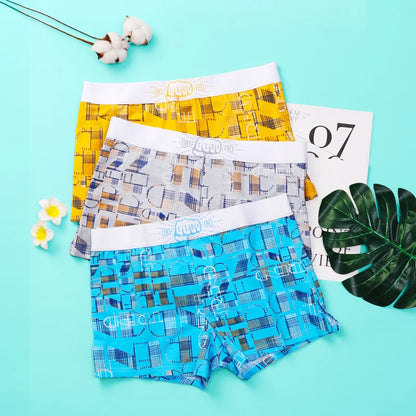 Cotton Boxer Shorts - Men's Breathable, Loose Fit Four Cornered Pants With Soft Knit Fabric - ZOOMNSTORE