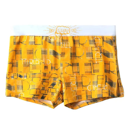 Cotton Boxer Shorts - Men's Breathable, Loose Fit Four Cornered Pants With Soft Knit Fabric - ZOOMNSTORE
