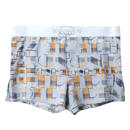 Cotton Boxer Shorts - Men's Breathable, Loose Fit Four Cornered Pants With Soft Knit Fabric - ZOOMNSTORE