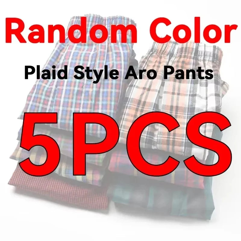 Cotton Boxer Shorts – Men's Plaid Boxers, Comfortable Breathable Underwear - ZOOMNSTORE