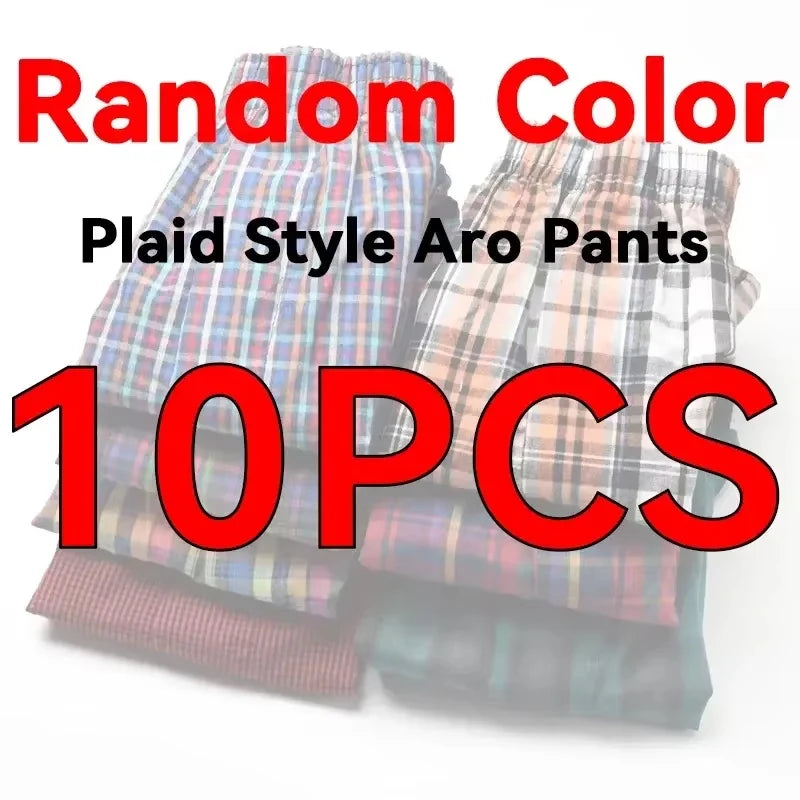 Cotton Boxer Shorts – Men's Plaid Boxers, Comfortable Breathable Underwear - ZOOMNSTORE