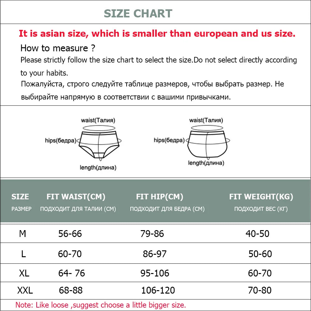 Lace Cotton Briefs Set - Seamless Womens Panties 5 PCS - ZOOMNSTORE