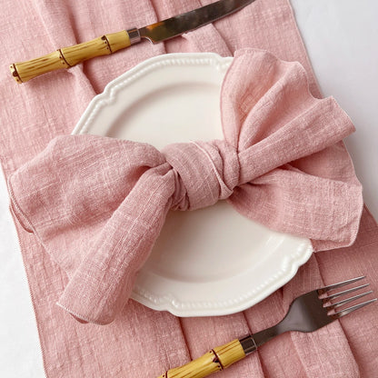 Cotton Cloth Napkins Set of 6 - 30x30cm Gauze Fabric for Wedding  Everyday Use - ZOOMNSTORE