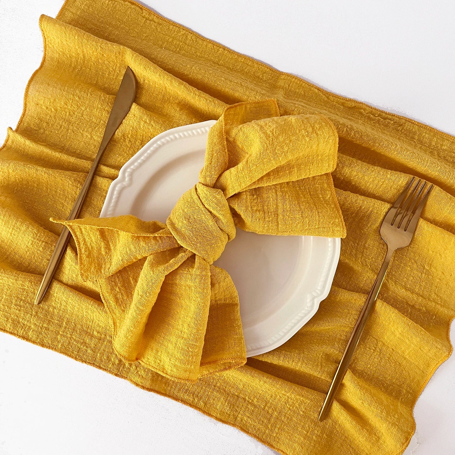 Cotton Cloth Napkins Set of 6 - 30x30cm Gauze Fabric for Wedding  Everyday Use - ZOOMNSTORE