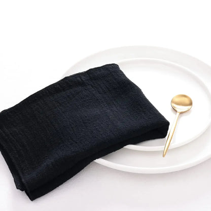 Cotton Cloth Napkins Set of 6 - 30x30cm Gauze Fabric for Wedding  Everyday Use - ZOOMNSTORE