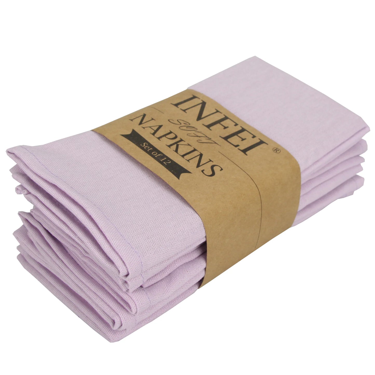 Cotton Linen Napkins Set of 12 - Soft 40x40cm Placemats for Dining  Events - ZOOMNSTORE