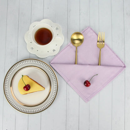 Cotton Linen Napkins Set of 12 - Soft 40x40cm Placemats for Dining  Events - ZOOMNSTORE