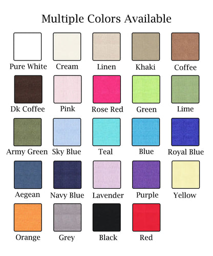 Cotton Linen Napkins Set of 12 - Soft 40x40cm Placemats for Dining  Events - ZOOMNSTORE