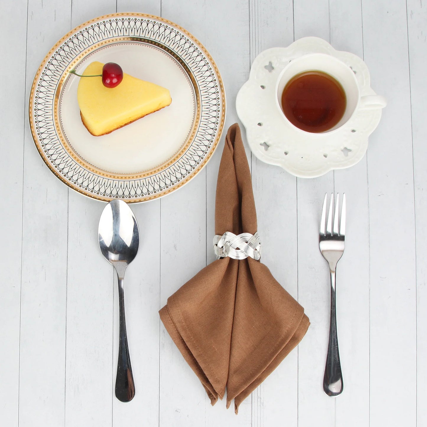 Cotton Linen Napkins Set of 12 - Soft 40x40cm Placemats for Dining  Events - ZOOMNSTORE