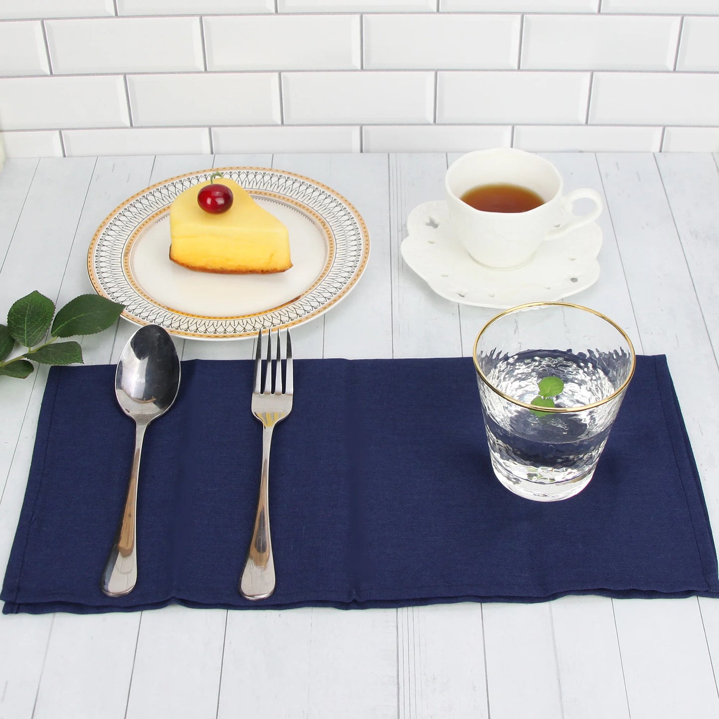 Cotton Linen Napkins Set of 12 - Soft 40x40cm Placemats for Dining  Events - ZOOMNSTORE