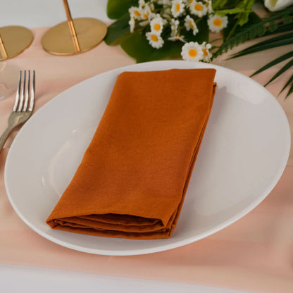 Cotton Linen Napkins Set of 12 - Soft 40x40cm Placemats for Dining  Events - ZOOMNSTORE