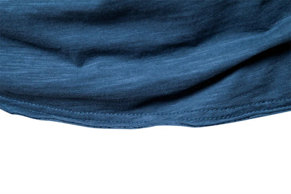 Cotton Men T-Shirt - V-Neck Slim Fit Tee | Breathable Lightweight Summer Top - ZOOMNSTORE