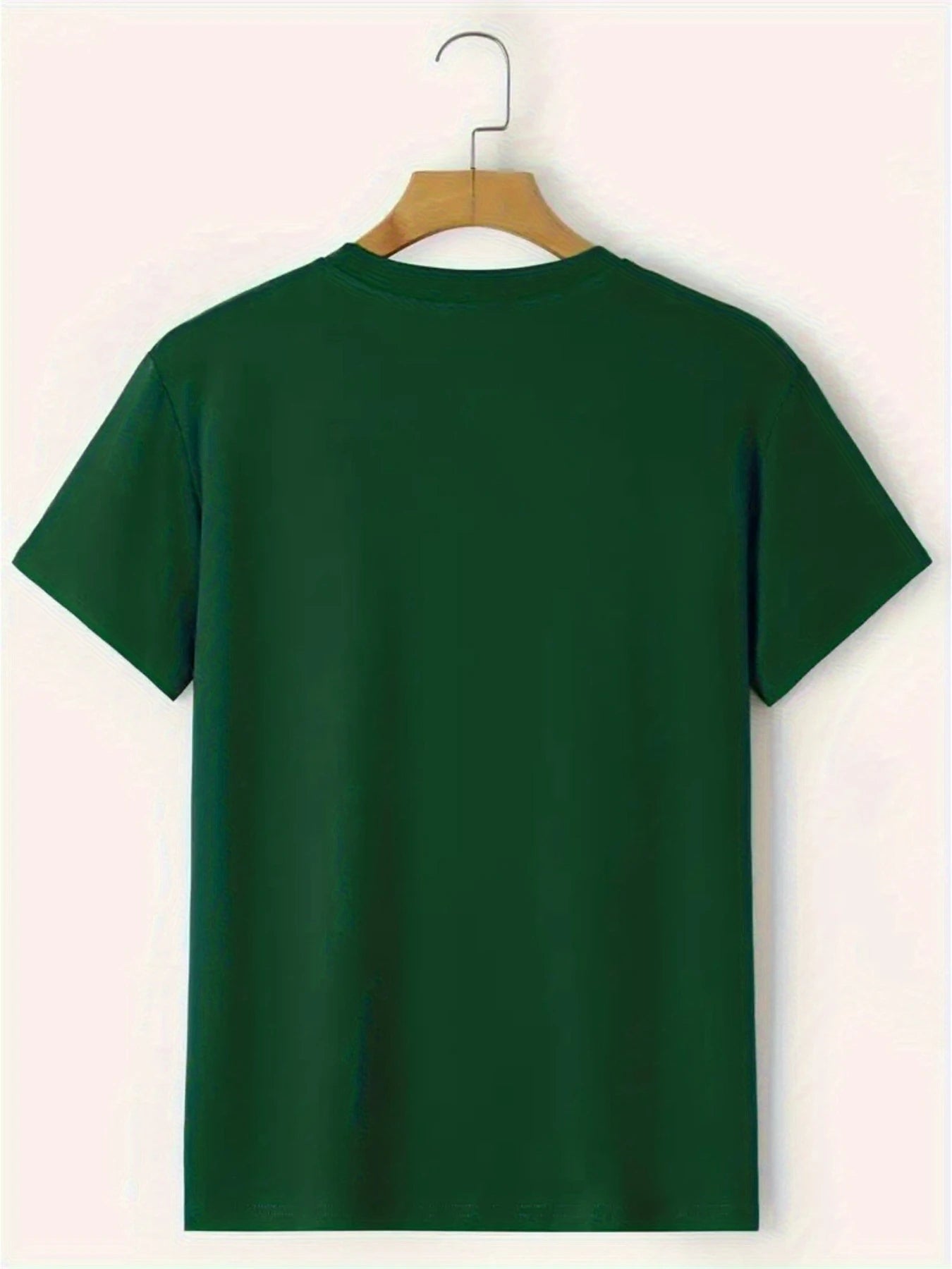 Cotton Men's T-Shirt - Plus Size Loose Fit Summer Shirt | Breathable Round Neck Tee - ZOOMNSTORE