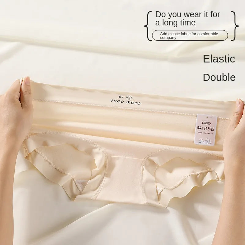 Cotton Mid-Rise Panties - Women's Antibacterial Breathable Cotton Briefs Set - ZOOMNSTORE