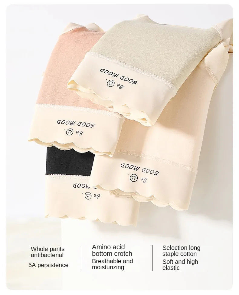 Cotton Mid-Rise Panties - Women's Antibacterial Breathable Cotton Briefs Set - ZOOMNSTORE