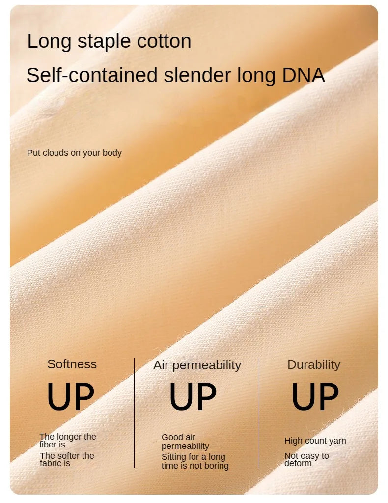 Cotton Mid-Rise Panties - Women's Antibacterial Breathable Cotton Briefs Set - ZOOMNSTORE