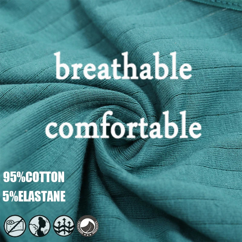 Cotton Panties Women - 3PCS Set Low Rise Briefs | Comfortable Breathable Underwear - ZOOMNSTORE