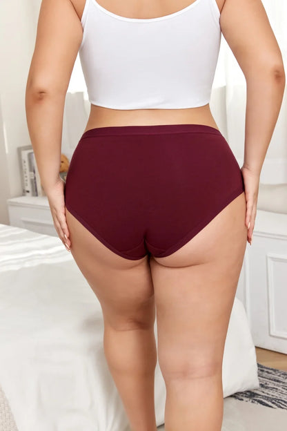 Cotton Seamless Panties - High Waist Briefs With Elastic Waistband | Breathable Women Underwear - ZOOMNSTORE