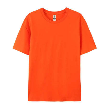 Cotton Casual T-Shirts for Women - Short Sleeve Sporty O-Neck Tops - ZOOMNSTORE