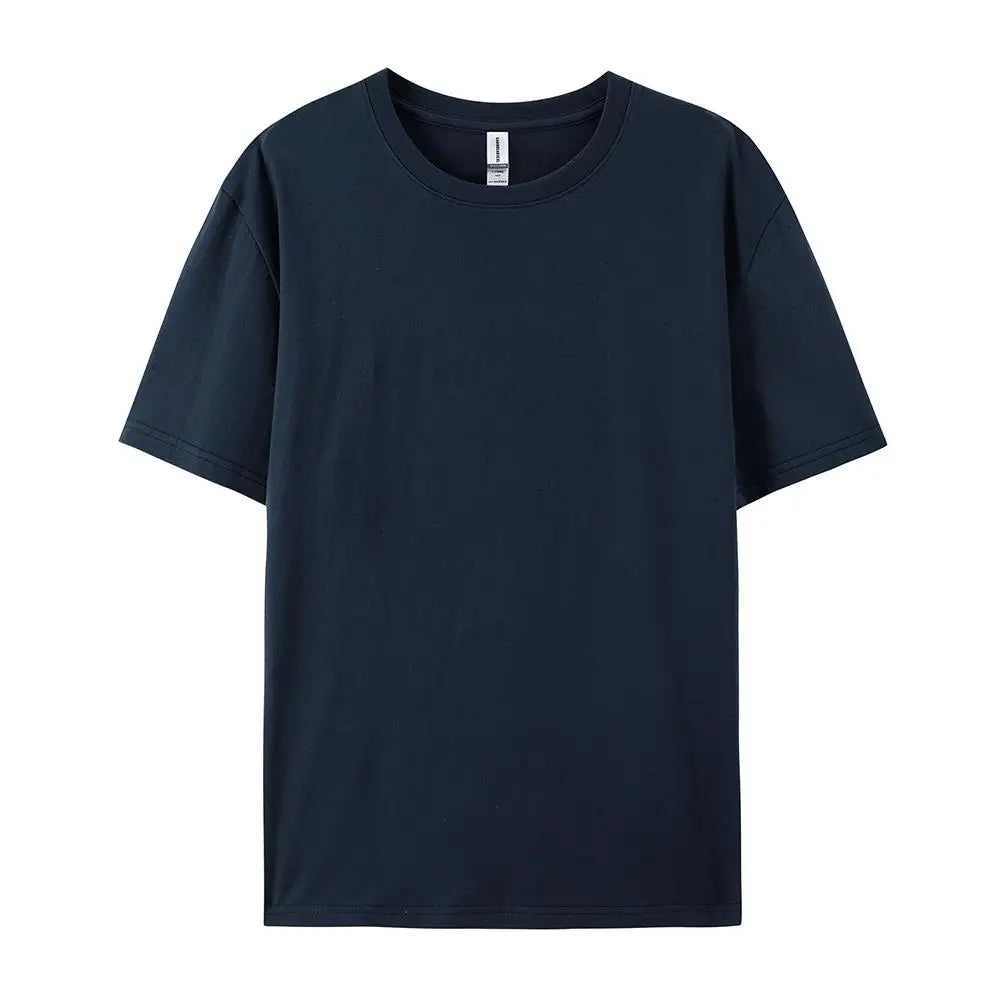 Cotton Casual T-Shirts for Women - Short Sleeve Sporty O-Neck Tops - ZOOMNSTORE
