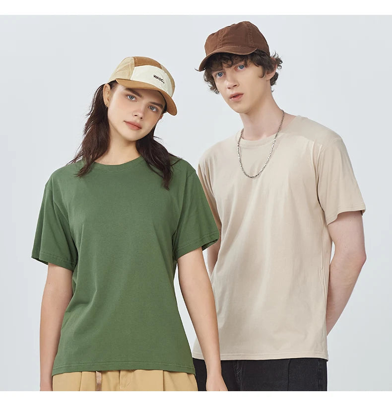 Cotton Casual T-Shirts for Women - Short Sleeve Sporty O-Neck Tops - ZOOMNSTORE