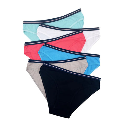 Womens Cotton Panty Set - 5 PCS Sexy Lingerie M-XL - ZOOMNSTORE