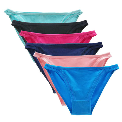 Womens Cotton Panty Set - 5 PCS Sexy Lingerie M-XL - ZOOMNSTORE