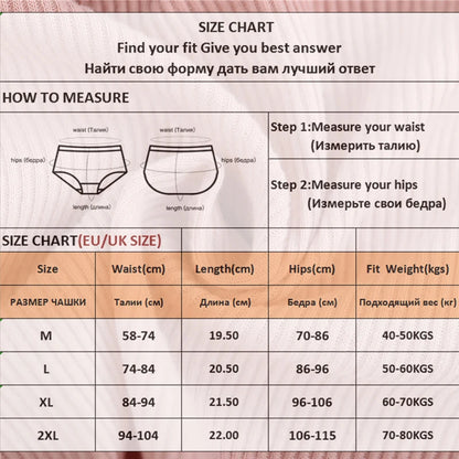 Cotton Women's Panties - Low Waist Briefs | Comfortable Soft Cotton Underwear - ZOOMNSTORE