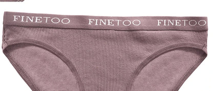 Cotton Women's Panties - Soft Breathable Low-Rise Briefs for Daily Wear Comfort - ZOOMNSTORE