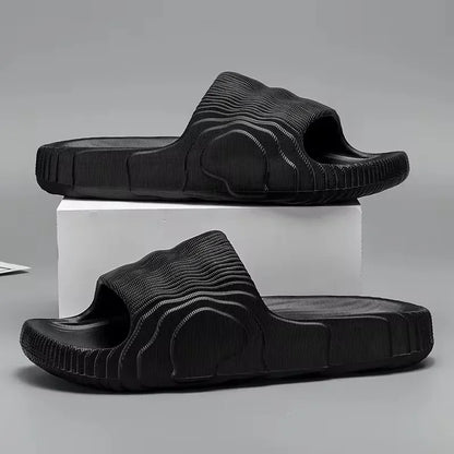 Couple Summer Indoor Slippers - Soft Skid-Proof Bathroom Flip Flops - ZOOMNSTORE