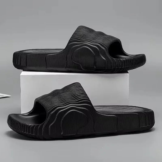 Couple Summer Indoor Slippers - Soft Skid-Proof Bathroom Flip Flops - ZOOMNSTORE