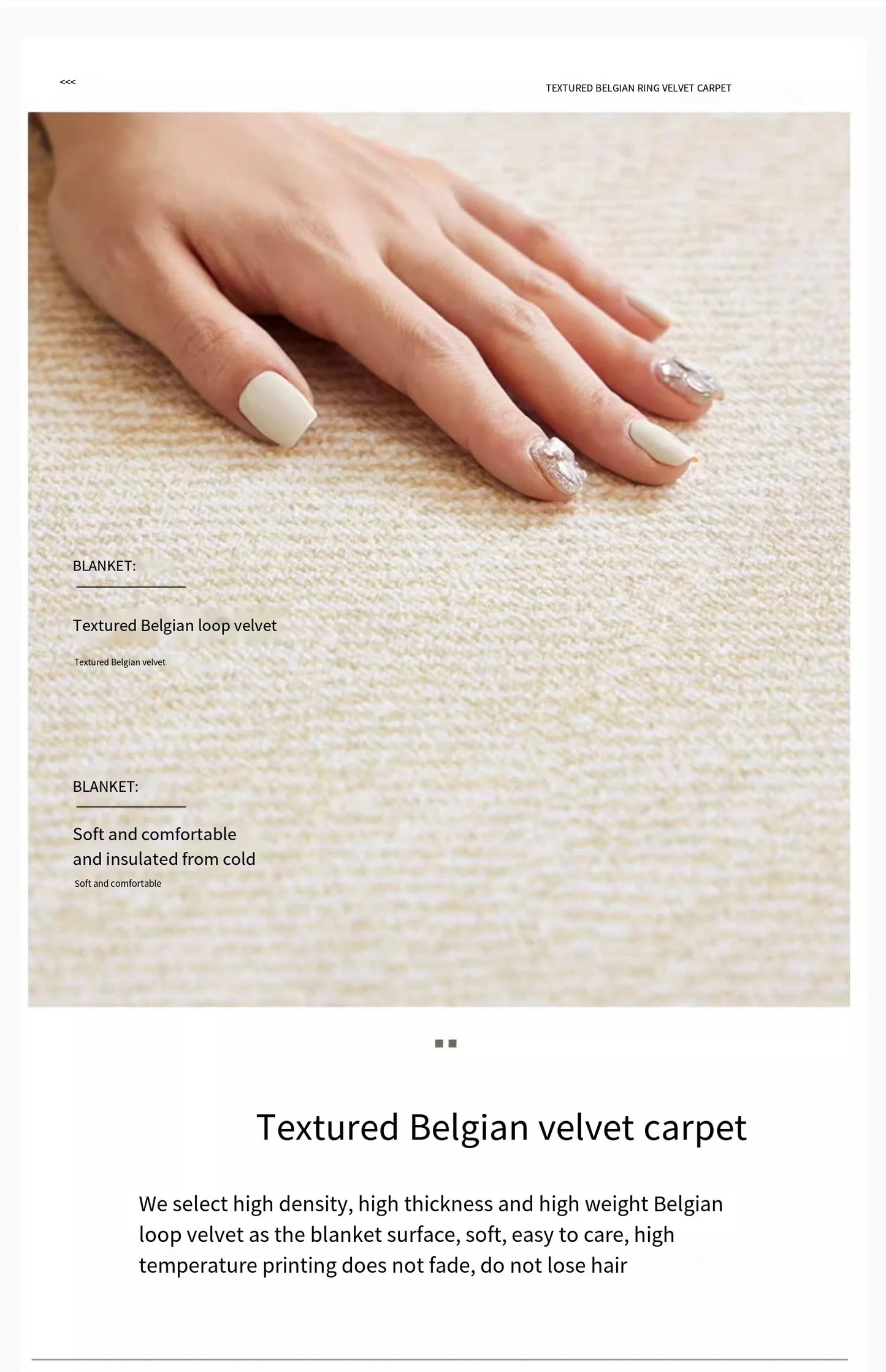 Cream Style Carpet | Modern Striped Area Rug - Non Slip Mat for Living Room - ZOOMNSTORE