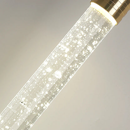 Luxury Crystal Pendant Light - Modern Gold Hanging Lamp for Living Room Bedroom Dining Room Decor - ZOOMNSTORE