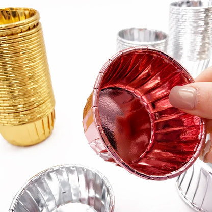 Cupcake Liners - 50PCS Disposable Paper Muffin Baking Cups Party Supplies - ZOOMNSTORE