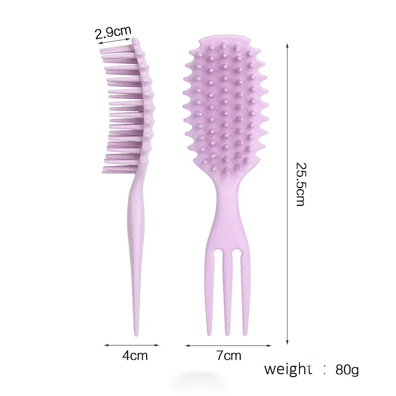 Curl Defining Brush – Curly Hair Styling Tool to Shape & Define Curls Easily - ZOOMNSTORE