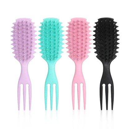 Curl Defining Brush – Curly Hair Styling Tool to Shape & Define Curls Easily - ZOOMNSTORE