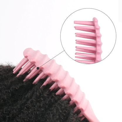 Curl Defining Brush – Curly Hair Styling Tool to Shape & Define Curls Easily - ZOOMNSTORE