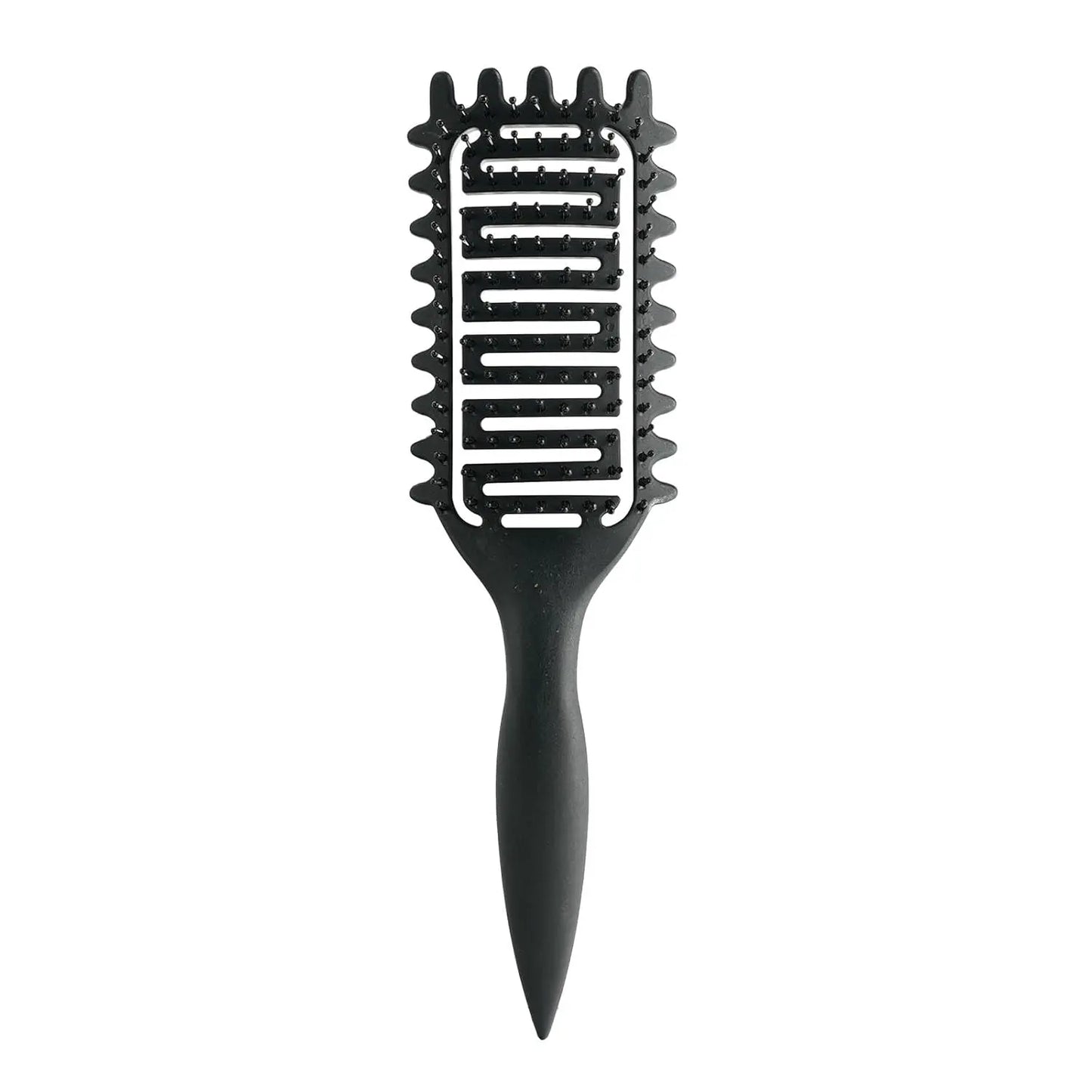 Curly Hair Brush – Hollow Design Frizz Control & Curl Defining Tool for Men Women - ZOOMNSTORE