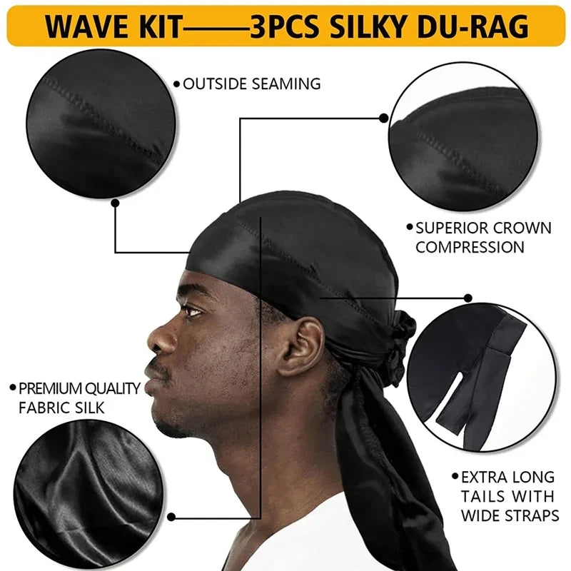 Curly Hair Cream Wave Kit - Oil-Based Pomade for 360 Waves and African Braids - ZOOMNSTORE