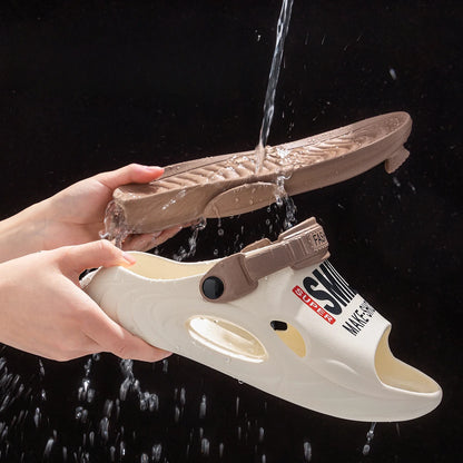 Cushioned Support Slides for Women  Men - Thick Sole Pain Relief Shower Slippers - ZOOMNSTORE