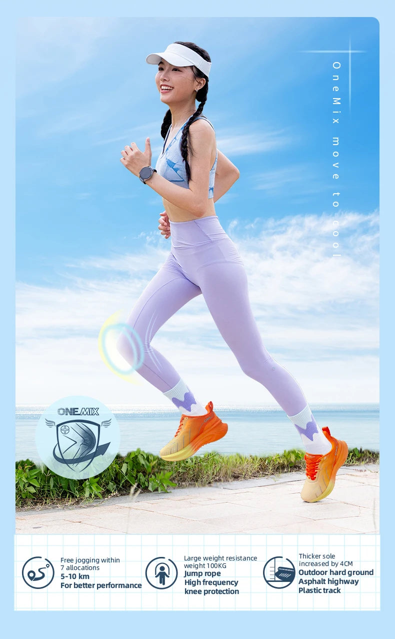 Cushioning Running Shoes - Lightweight Outdoor Athletic Sneakers With Non-Slip Rubber Outsole - ZOOMNSTORE