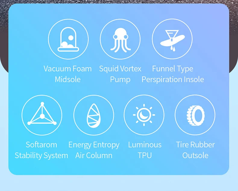 Cushioning Running Shoes - Lightweight Outdoor Athletic Sneakers With Non-Slip Rubber Outsole - ZOOMNSTORE